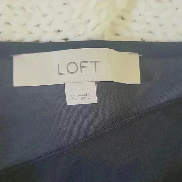 Loft Camisole Top Black Size X-Large Adjustable Spaghetti Straps Lightweight‎ - Picture 6 of 7